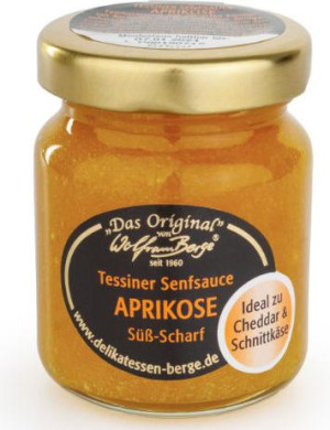 Wolfram Berge Tessiner Aprikosen-Senfsauce 60ml