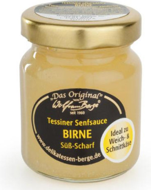 Wolfram Berge Tessiner Birnen-Senfsauce 60ml