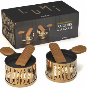 Cookut Teelicht-Raclette Gold