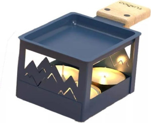Cookut Yeti blau Teelicht Raclette