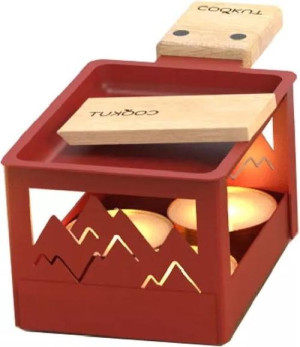Cookut Yeti rot Teelicht Raclette