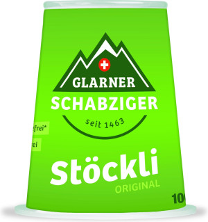 Schabziger St&ouml;ckli Berg-Kr&auml;uterk&auml;se