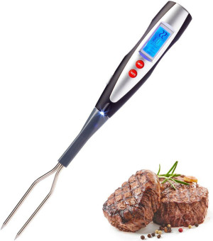 Westmark Braten- und Grillgabel mit Thermometer