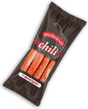 Grischuna B&uuml;ndner Rauchw&uuml;rstli Chili 72 g