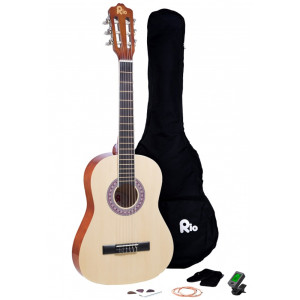 Rio 3/4 size (36") Junior Classical Guitar - Natural