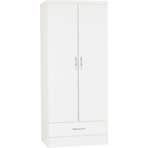 nevada, wardrobe, white, gloss