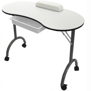 RayGar Manicure Nail Beauty Table - White