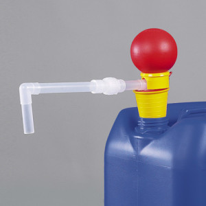 Handpumpe - Stopfengröße 20-36 mm Ausführung: 1 - Stopfengröße 24 x 32 mm / max. Förderleistung: 4 l/min. / Rohr Außen-: 10 mm / Einheit: 1 Stück