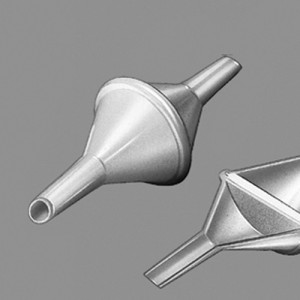 In-Line-Filter aus HDPE -Filter: 100 mm / -Auslauf außen: 14 mm / Länge: 210 mm / Einheit: 1 Stück