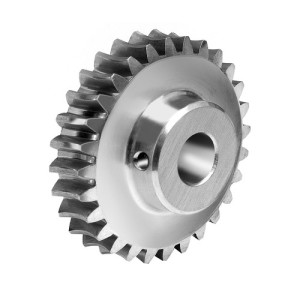 Präzisions-Schneckenrad Achsabstand: 31 mm / Zähne: 30 / Kopfkreis  (da): 48,8 mm / max. Drehmoment: 10,3 Nm / Übersetzung (x:1): 30 / Modul: 1,5 /