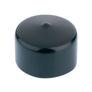Rundkappe aus PVC-P (Weich-PVC) - Standard d: 6,4 mm / h: 13 mm / Einheit: 25 Stück