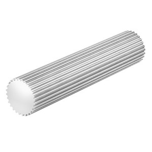 Zahnwelle für HTD-Profil Profil: HTD-5M / Zähne: 22 / D: 33,87 mm / l: 200 mm / Gewicht: 0,43 kg / Länge: 200 mm / Einheit: 1 Stück