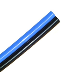 PUR-Lumen-Chemieschlauch - 2 Lumen, kalibriert Innen-: 6 mm / Außen-: 8 mm / max. Betr.-Druck: 10 bar / min. Biegeradius: 30 mm / Einheit: 15 m
