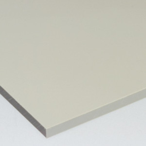 Platte aus PP - natur Stärke: 2 mm / Abmessung: 500 x 500 mm / Einheit: 1 Stück