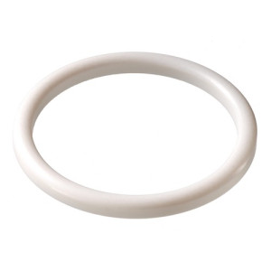 PTFE-Milchrohrverschraubungsringe NW: 20 mm / Innen-: 20,5 mm / Außen-: 33 mm / Höhe: 5 mm / Ausführung: mit Bund / Einheit: 5 Stück