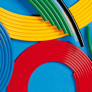 HDPE-Chemieschlauch Innen-: 8 mm / Außen-: 10 mm / min. Biegeradius: 55 mm / Farbe: weiß / Einheit: 5 m