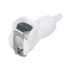POM-Schnellverschlusskupplung, NW 3,2 mm Anschluss: Tülle 1,6 mm / Ventil: mit / Länge: 36 mm / Einheit: 1 Stück