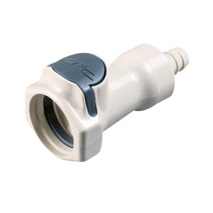 PSU-Schnellverschlusskupplung, NW 12,7 mm Anschluss: Tülle 12,7 mm / Ventil: mit / Länge: 71 mm / Einheit: 1 Stück