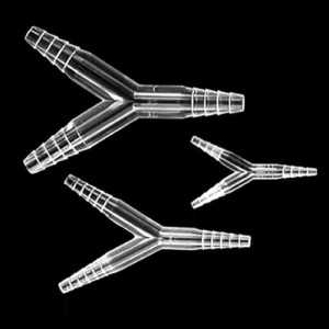 Y-Schlauchtülle aus TPX Schlauch Innen-: 3 - 5 mm / Einheit: 5 Stück