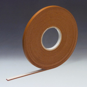 Schaum-Klebeband aus Silikon Breite: 25 mm / Stärke: 1,6 mm / Toleranz: ±0,4 mm / Länge: 9 m / Einheit: 1 Stück