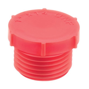 Gewindeschutzstopfen aus LDPE für Gewinde: G 5/8" / D: 31,3 mm / h: 13,9 mm / H: 18,4 mm / Einheit: 25 Stück