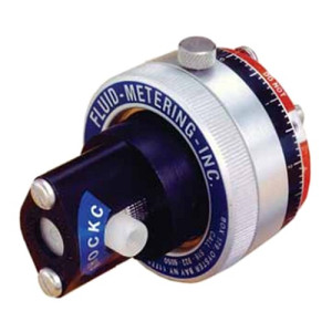 Präzisions-Mikro-Pumpenkopf Fördervolumen: 25 &micro;l/Hub / max. Betr.-Druck: 1,4 bar / Medium: flüssig / Werkstoff Pumpenkopf: ETFE / Anschluss: f