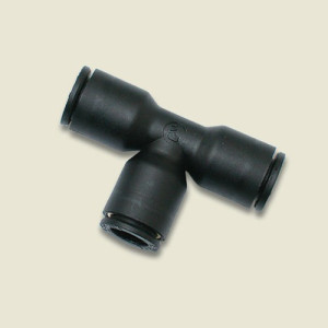 T-Steckverbinder Schlauch Außen-: 6 mm / D: 10,5 mm / H: 22,5 mm / L: 35 mm / Einheit: 5 Stück