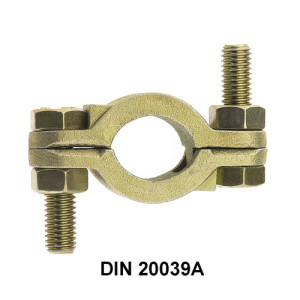 Industrie-Schlauchklemme aus Temperguss - DIN 20039A/B Schlauch Innen-: 89 mm / Schlauch Außen-: 115 - 145 mm / Ausführung: DIN 20039A / Einheit: