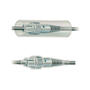 PVDF-Schrumpfschlauch, Schrumpfrate 2:1 - Meterware  vor Schrumpfung (D): 6,4 mm /  nach Schrumpfung (d): 3,2 mm / Wandstärke nach Schrumpfung (s)