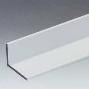 L-Profil aus PVC-U A: 50 mm / B: 50 mm / C: 5 mm / Länge: 500 mm / Einheit: 1 Stück