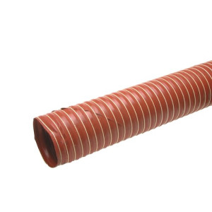 Silikon-Heißluftschlauch - einlagig Innen-: 32 mm / max. Betr.-Druck: 1,4 bar / Vakuum: -0,5 bar / Einheit: 4 m