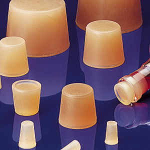 Stopfen aus Silikon  unten: 64,5 mm /  oben: 75,5 mm / Höhe: 55 mm / Einheit: 1 Stück