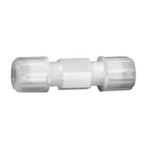 Mikro-Gerader-Verbinder aus PVDF Schlauch Außen-: 2,5 mm / L: 47 mm / SW: 14 mm / Einheit: 3 Stück
