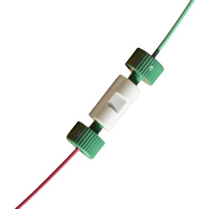 Hochdruck-Gerader-Kapillar-Verbinder aus PEEK Schlauch Außen-: 1/16" Zoll / NW: 0,3 mm / max. Betr.-Druck: 600 bar / Einheit: 1 Stück