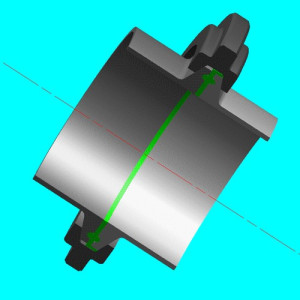 EPDM-Clampdichtungen - Norm: ISO 2852 für Flanschgröße: 1 1/2" Zoll / d: 35,8 mm / D: 43,5 mm / D1: 50,5 mm / Einheit: 2 Stück