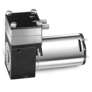 Membran-Förderpumpe für Flüssigkeiten - 300 ml/min. mit Niederspannungsantrieb Spannung: 12= Volt / Werkstoff Pumpenkopf: PP / Werkstoff Ventilplatt