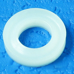 Doppelfacetten-Ring aus PA für Gewinde: M16 / d: 16,2 mm / D: 30 mm / H: 5,9 mm / Einheit: 50 Stück