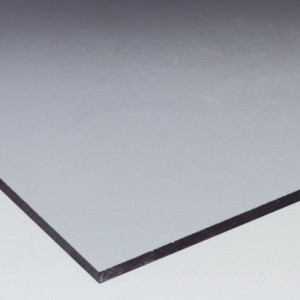Platte aus PVC-U - transparent Stärke: 4 mm / Toleranz: ±0,20 mm / Abmessung: 500 x 1000 mm / Einheit: 1 Stück