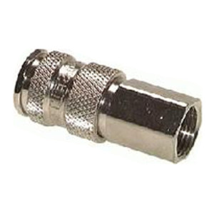 Schnellverschlusskupplung aus Edelstahl, NW 7,8 mm - einseitig absperrend Anschluss: I-Gewinde G 1/2" / Länge: 58 mm / Einheit: 1 Stück
