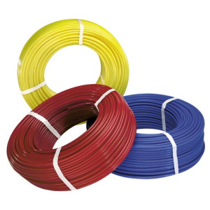 PUR-Chemie- und Druckluftschlauch Innen-: 10 mm / Außen-: 14 mm / min. Biegeradius: 40 mm / Farbe: klar / Einheit: 5 m