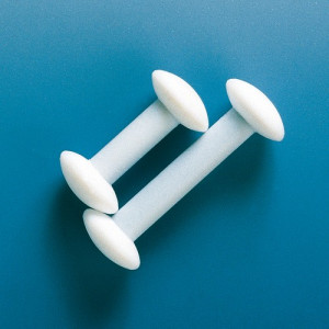 Magnetrührstab mit PTFE-Überzug - stabil Länge: 37 mm / -Scheibe: 20 mm / -Stab: 8 mm / Einheit: 2 Stück