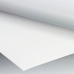 PTFE-Folie (virginal) Stärke: 0,5 mm / Breite: 600 mm / Einheit: 10 m