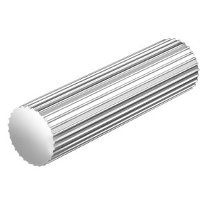 Zahnwelle für AT5-Profil Profil: AT5 / Zähne: 27 / D: 41,8 mm / l: 160 mm / Gewicht: 0,55 kg / Länge: 160 mm / Einheit: 1 Stück