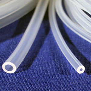 Silikon-Pumpenschlauch - reiß- und zugfest Innen-: 5 mm / Außen-: 7 mm / Wandstärke: 1 mm / Einheit: 10 m