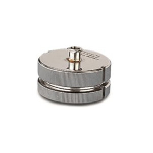 Filterhalter aus Edelstahl -Filter: 25 mm / Filterfläche: 3 cm&sup2; / Anschluss: Einlass: weibl. Luer-Lock; Auslass: männl. Luer / max. Betr.-Druc