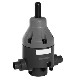 Druckhalteventil aus PVC-U - rückdrucksicher NW: 20 mm / Anschluss: Klebestutzen 25 mm / Werkstoff Dichtung: EPDM / Einheit: 1 Stück