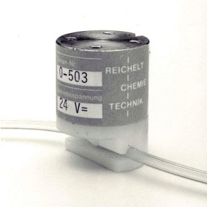 Schlauchquetschventil - Mini - mit 1 bis 8 Schläuchen Schläuche: 4 / Funktion: NO / Spannung: 12= Volt / Schlauch Innen-: 1,6 mm / Schlauch Außen-