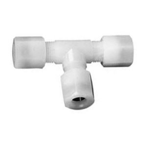 T-Rohrverbinder aus PFA Rohr Außen-: 10 mm / L1: 90 mm / L2: 45 mm / Einheit: 1 Stück