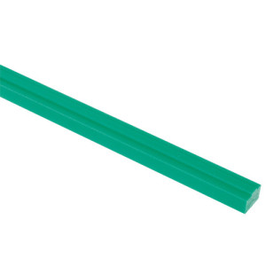 Gleitschiene aus Kunststoff für Einfach-Rollenkette für DIN ISO: 08 B-1 / für Ketten-Teilung (p): 12,7 mm / für innere Kettenbreite (b): 7,9 mm / B: