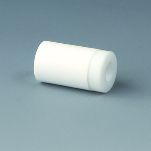Zylinderfritte aus PTFE Porengröße: 2 &micro;m / Innengewinde: UNF 1/4"-28 / NW: 0,8 mm / Außen-: 14 mm / Länge: 25 mm / Einheit: 1 Stück